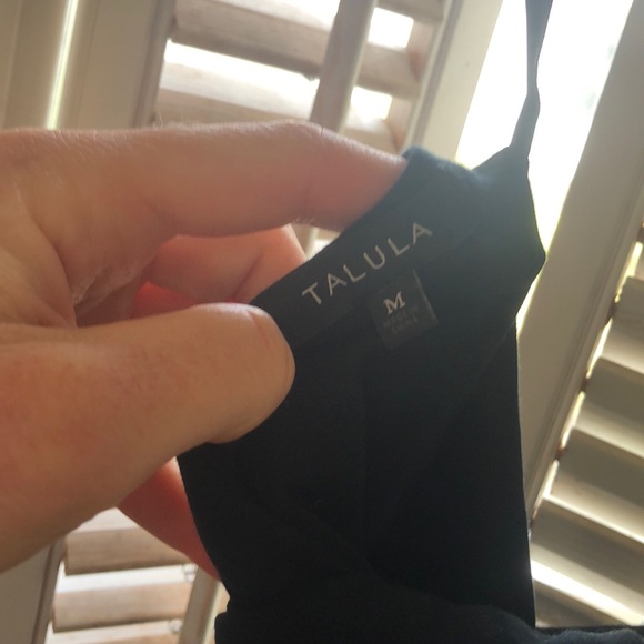 Talula black strapless mini dress, cute open back - Picture 3 of 3